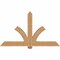 Ekena Millwork Redmond Smooth Timber Gable Bracket, Western Red Cedar, 72"W x 42"H x 5 1/2"D x 5 1/2"F, 14/12 Pitch GBW072X42X0606RED00SWR - alternate 1